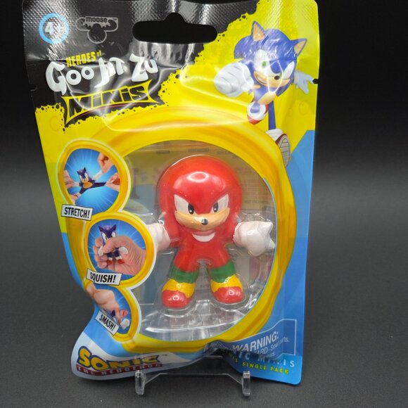Heroes of Goo jit Zu Minis Sonic the Hedgehog Lot of 3 Super Sonic Knuckles - Picture 3 of 4